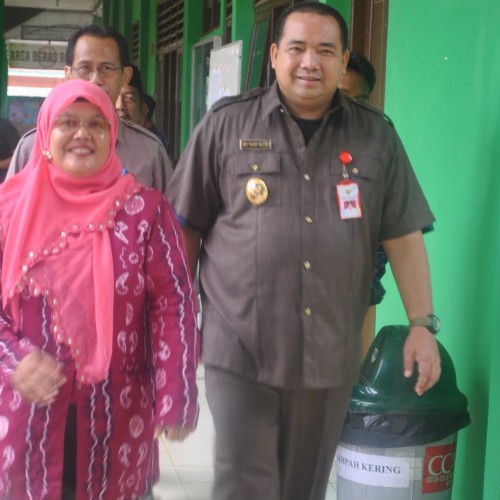 SAAT WAKIL WALIKOTA BANJARBARU KUNJUNGI SMAGA