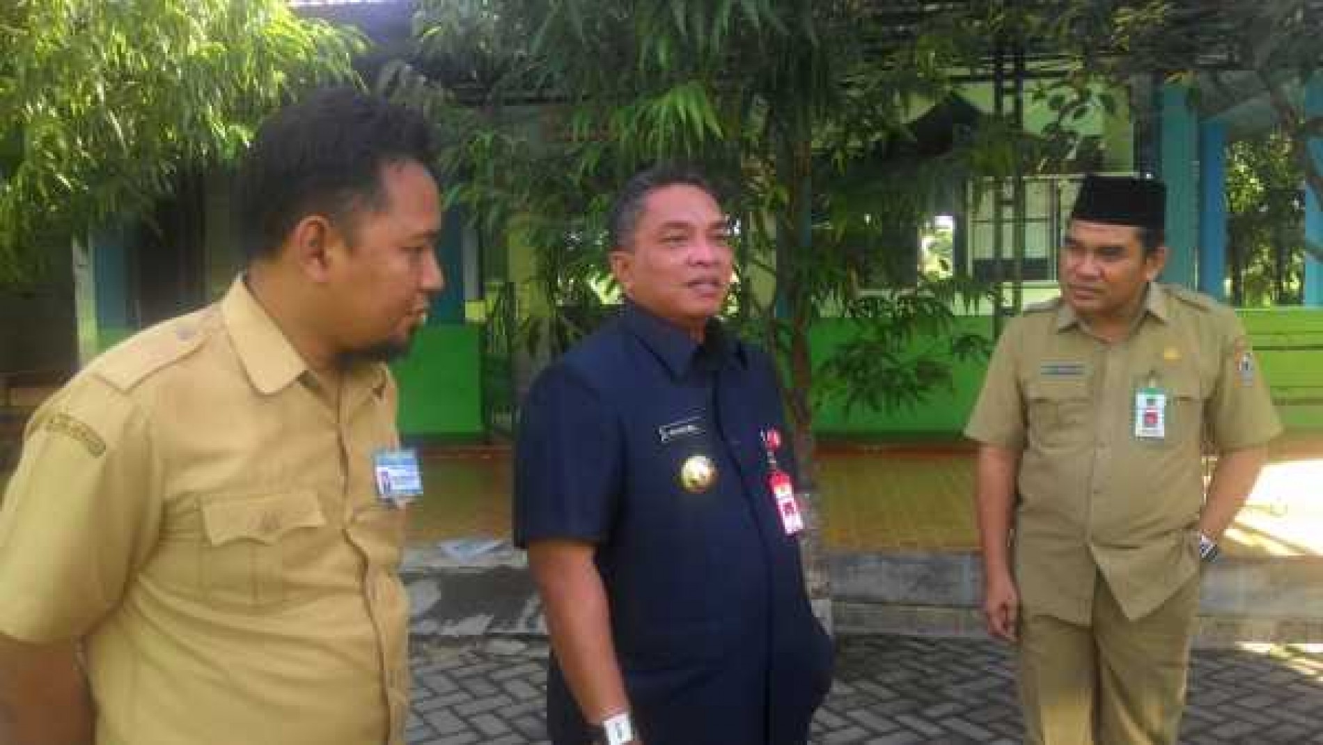 Kunjungan Walikota Banjarbaru ke SMAGA