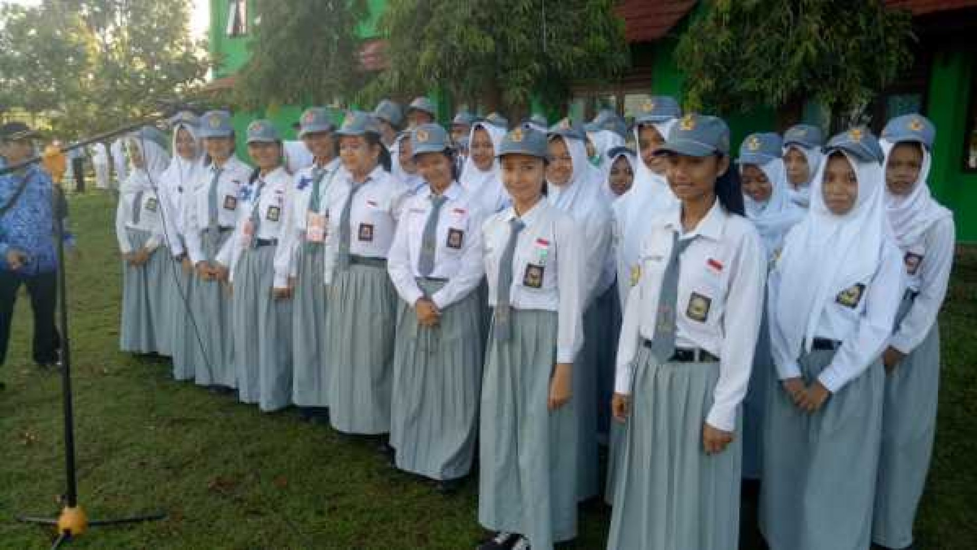 Upacara 17 Agustus 2016 di SMA Negeri 3 Banjarbaru