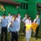 Upacara 17 Agustus 2016 di SMA Negeri 3 Banjarbaru