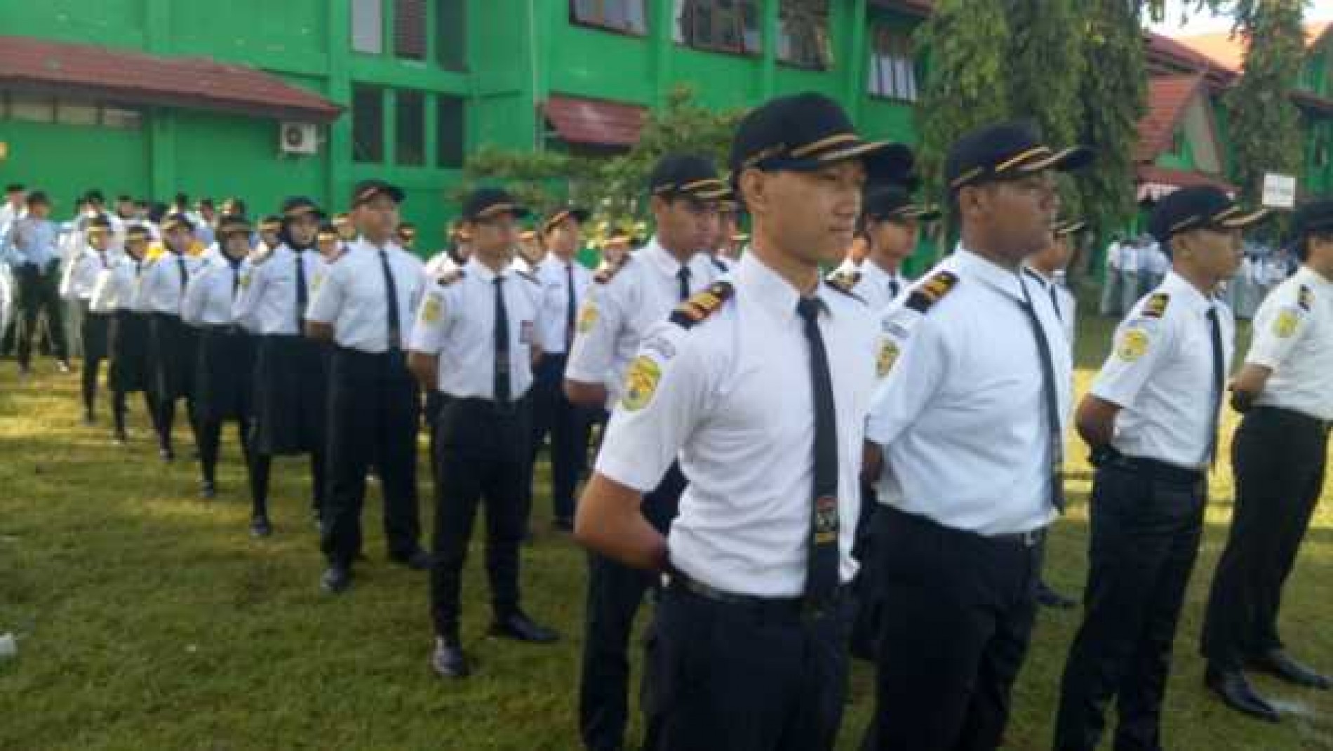 Upacara 17 Agustus 2016 di SMA Negeri 3 Banjarbaru