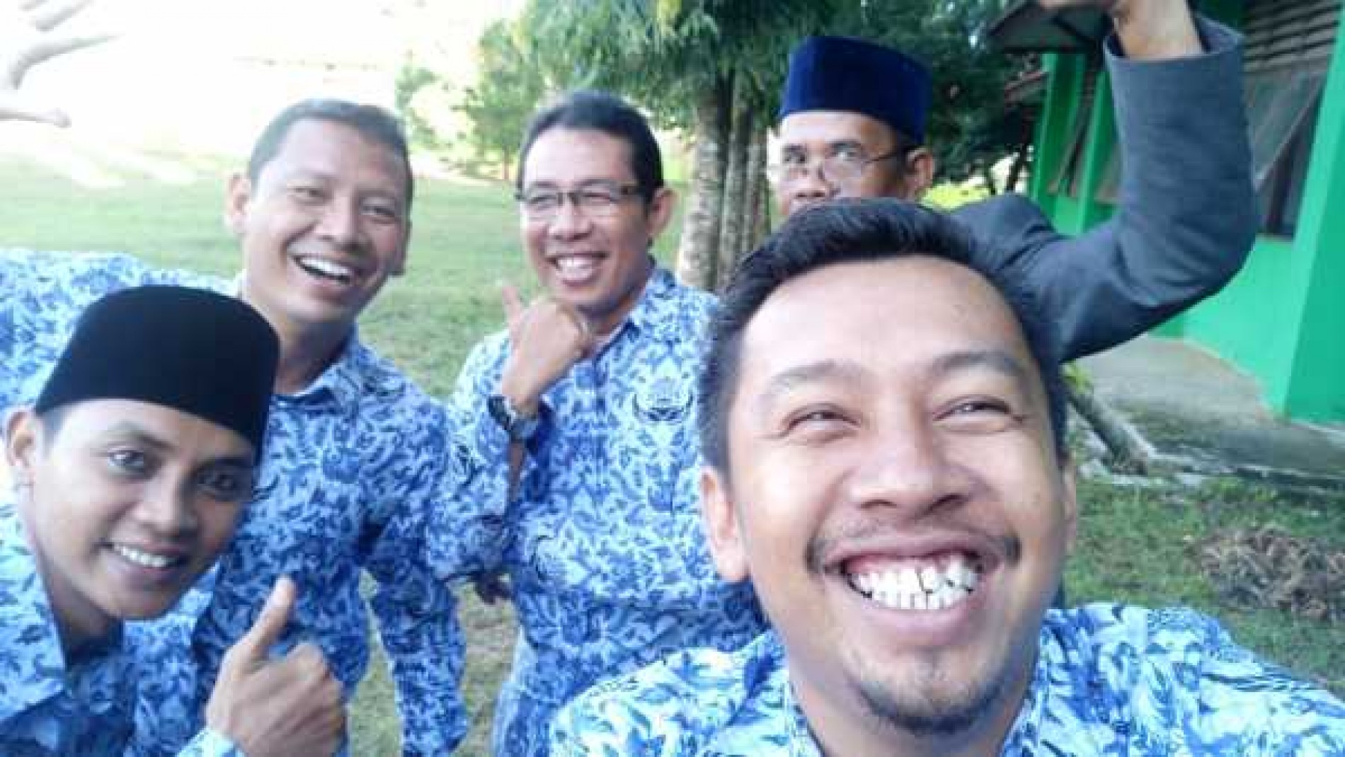 Upacara 17 Agustus 2016 di SMA Negeri 3 Banjarbaru