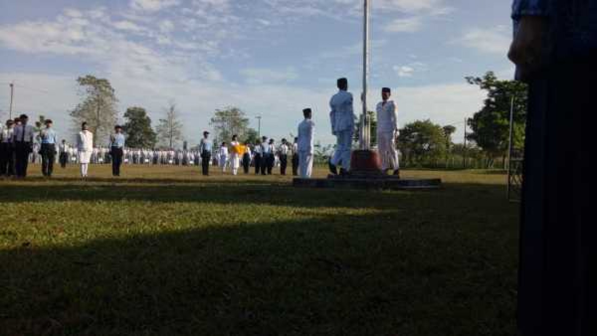Upacara 17 Agustus 2016 di SMA Negeri 3 Banjarbaru