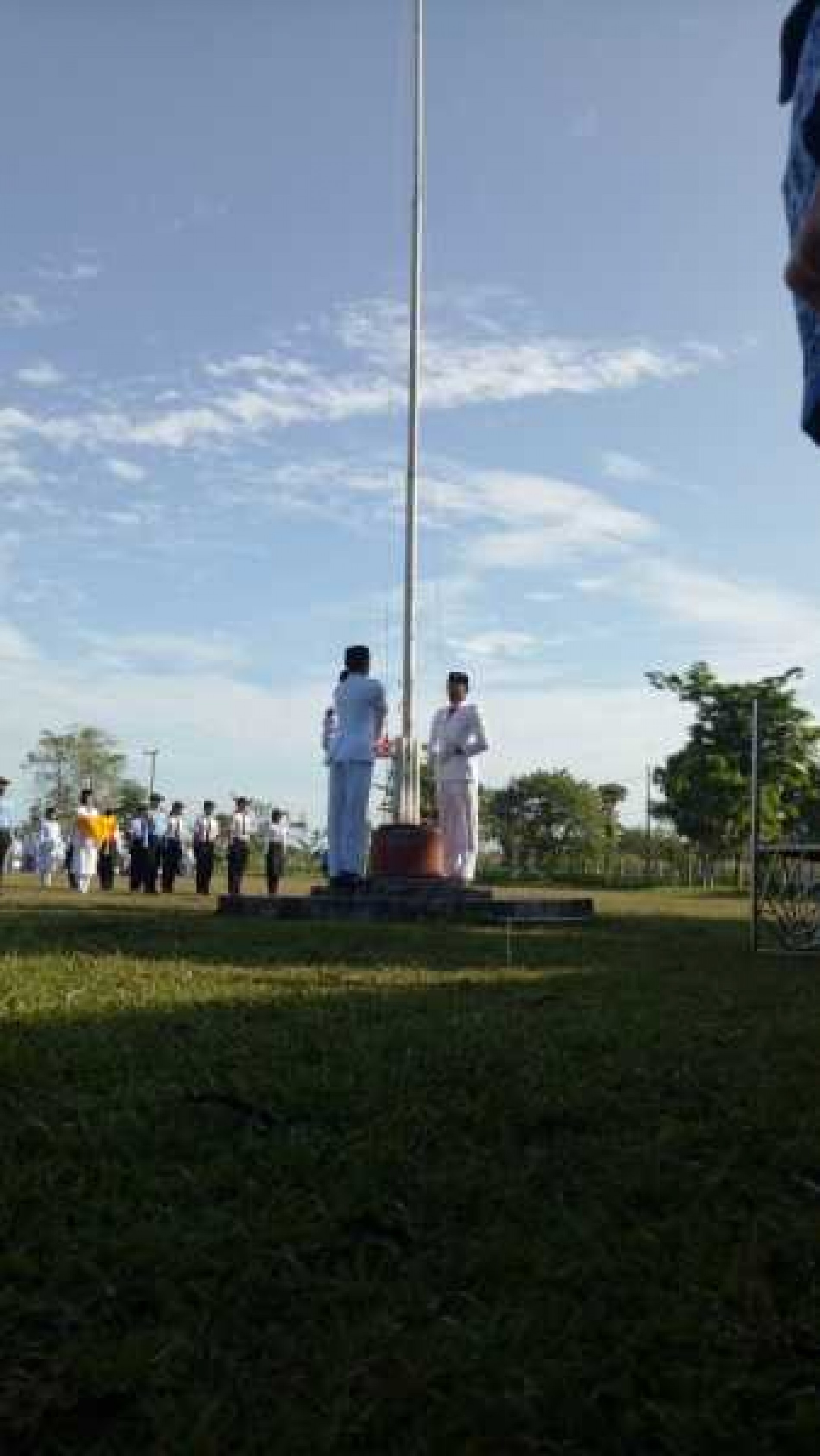 Upacara 17 Agustus 2016 di SMA Negeri 3 Banjarbaru