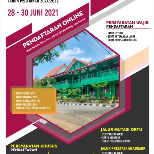 Jadwal Pelaksanaan Penerimaan Peserta Didik Baru 2021