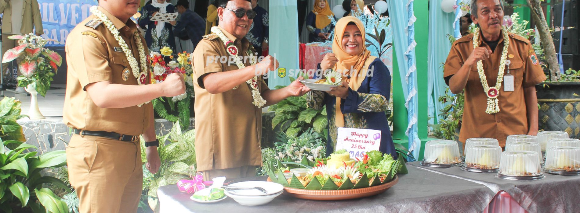 Serunya HUT Ke 25 SMAGA bersama Gubernur dan Wali Kota Banjarbaru