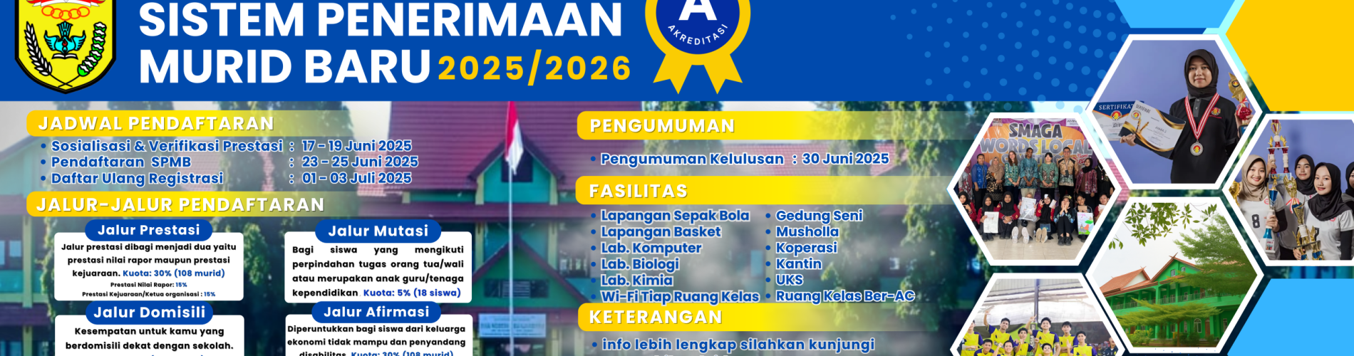 Info Penting SPMB T.A. 2025/2026!