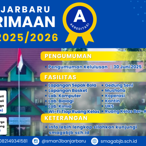 Info Penting SPMB T.A. 2025/2026!