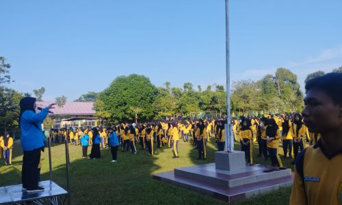 KEGIATAN SENAM ANAK INDONESIA EMAS DI SMAN 3 BANJARBARU MERIAH DAN PENUH SEMANGAT