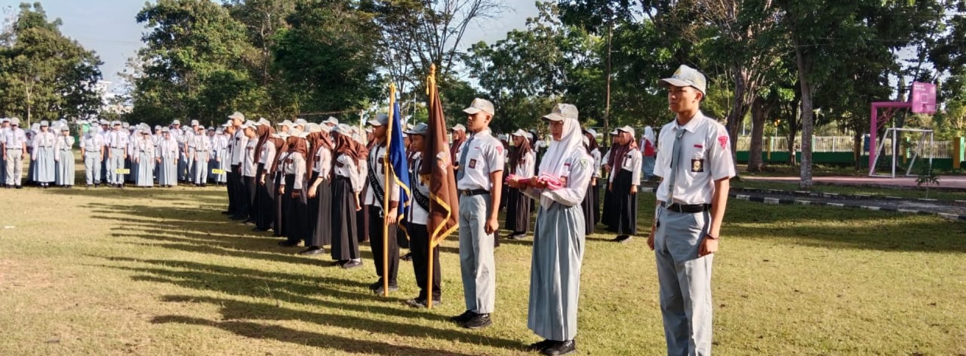 Pelantikan dan Serah Terima Jabatan Ketua OSIS dan MPK SMAN 3 Banjarbaru