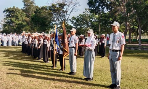Pelantikan dan Serah Terima Jabatan Ketua OSIS dan MPK SMAN 3 Banjarbaru