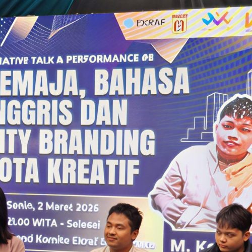 “Creative Talk & Performance : “Remaja, Bahasa Inggris dan City Branding Kota Kreatif”