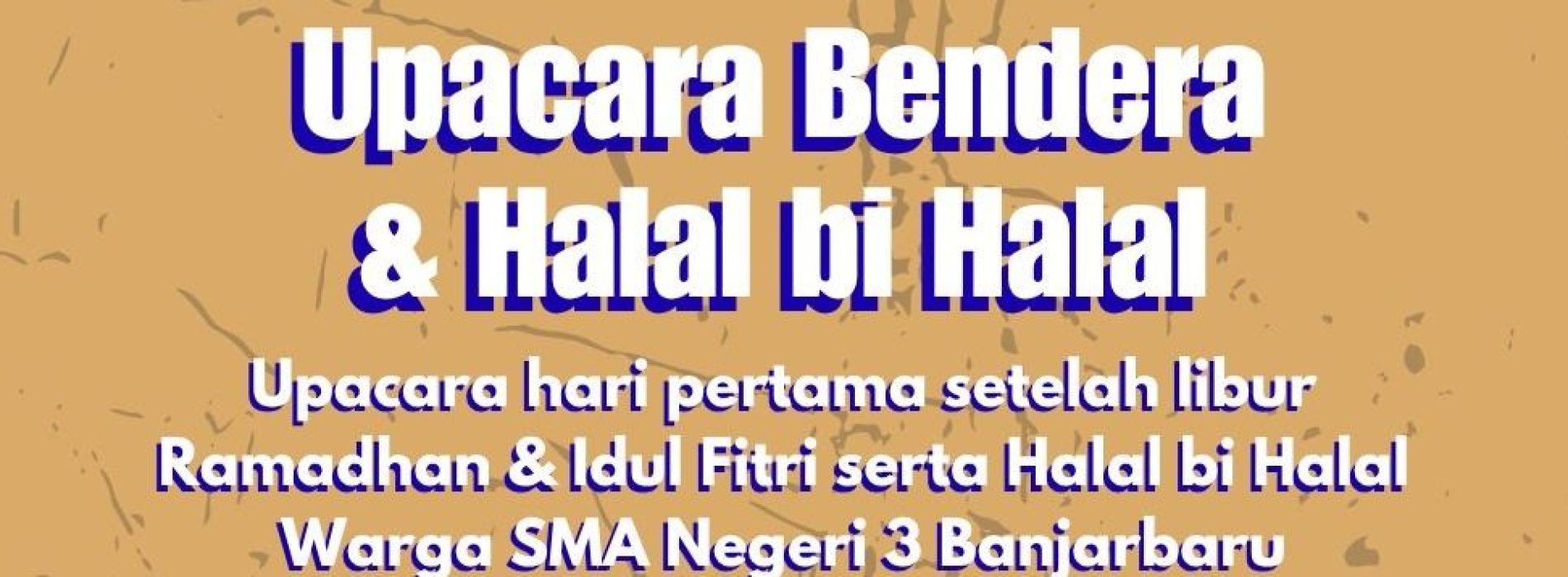 “Kembali ke Sekolah dengan Penuh Makna, SMAN 3 Banjarbaru Awali dengan Upacara Khidmat”