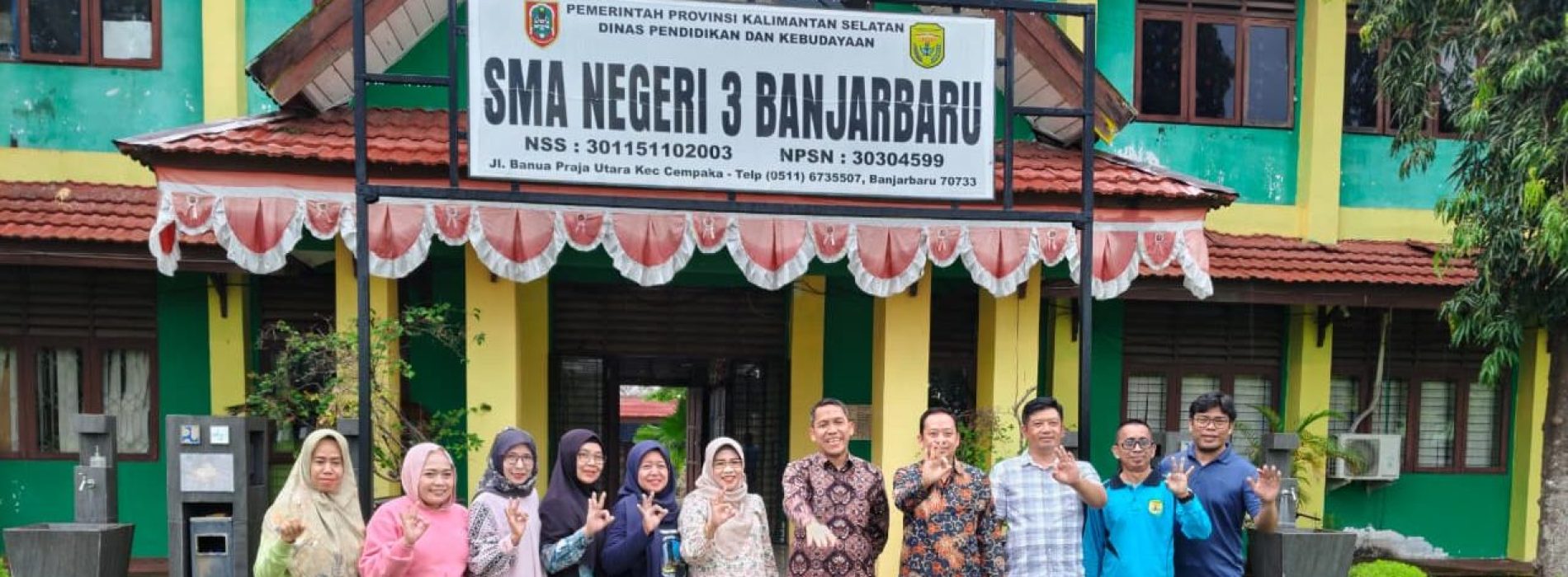 “Kunjungan Direktur Sekolah Menengah Atas (SMA) Kemendikdasmen ke SMAN 3 Banjarbaru”