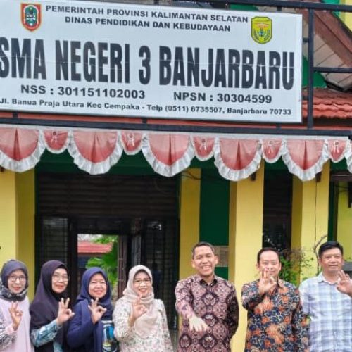 “Kunjungan Direktur Sekolah Menengah Atas (SMA) Kemendikdasmen ke SMAN 3 Banjarbaru”