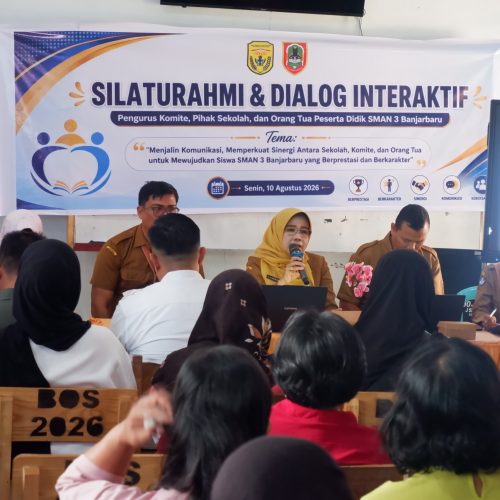 Rapat Komite SMAN 3 Banjarbaru